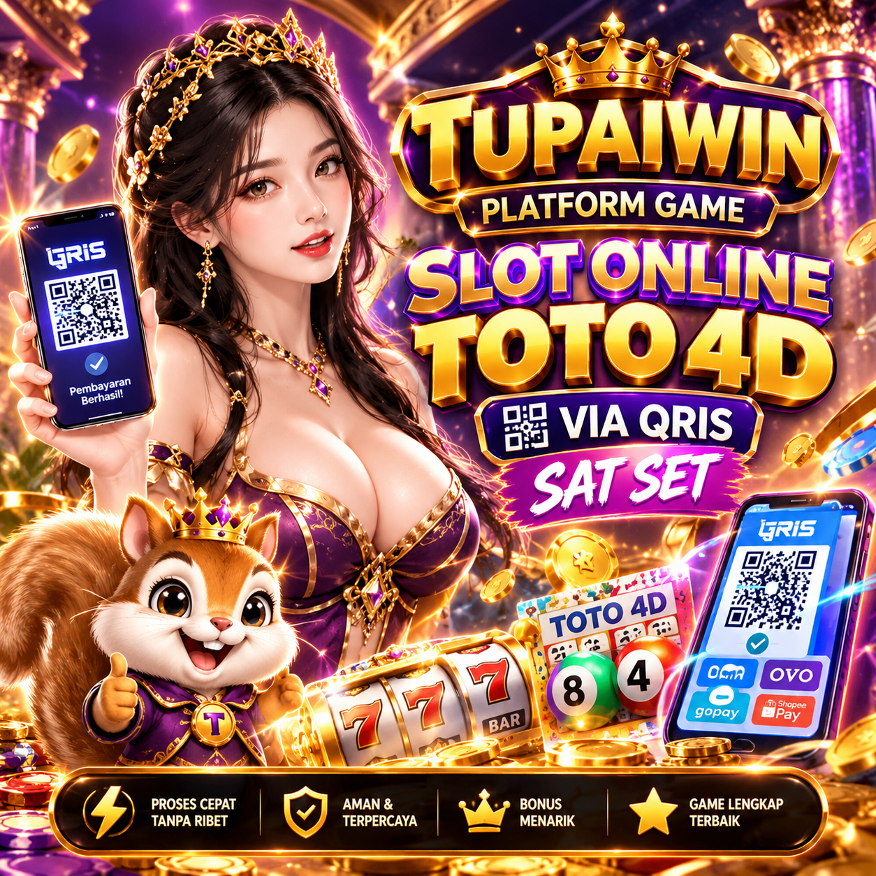 Tupaiwin Platform Game Slot Online Toto 4D Via Qris Sat Set